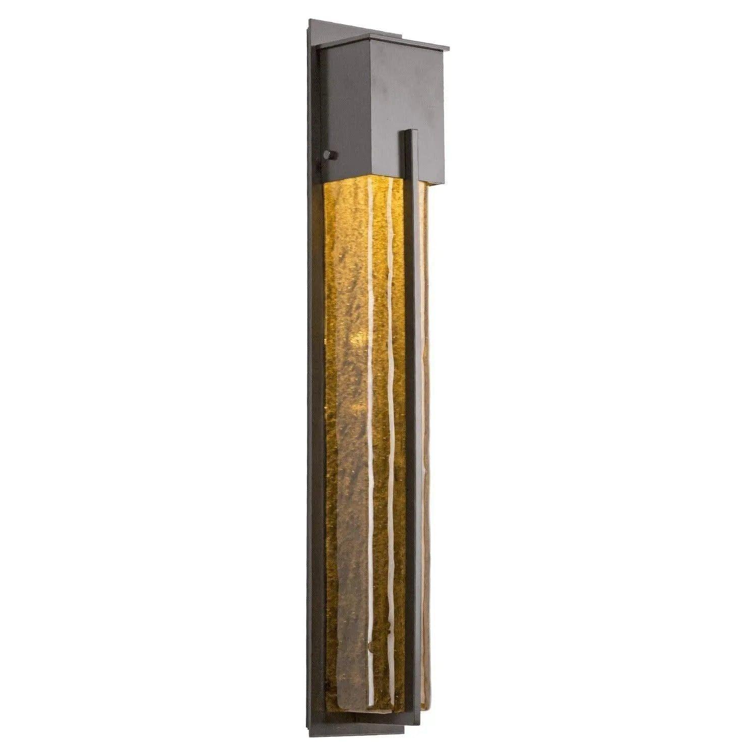Hammerton Studio - Outdoor XL Square Cover Sconce with Metalwork - ODB0055-29-SB-BG-L2 - Canada Light Shop