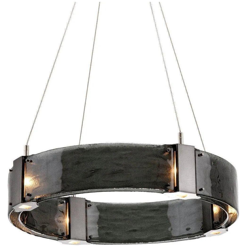 Hammerton Studio - Parallel Ring Chandelier, 24-Inch - CHB0042-24-GM-SG-CA1-L1 - Canada Light Shop
