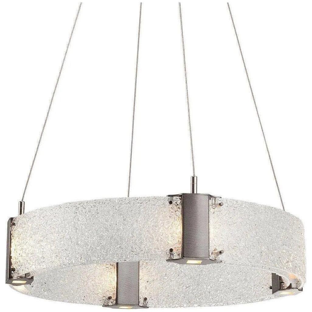 Hammerton Studio - Parallel Ring Chandelier, 24-Inch - CHB0042-24-SN-CR-CA1-L1 - Canada Light Shop