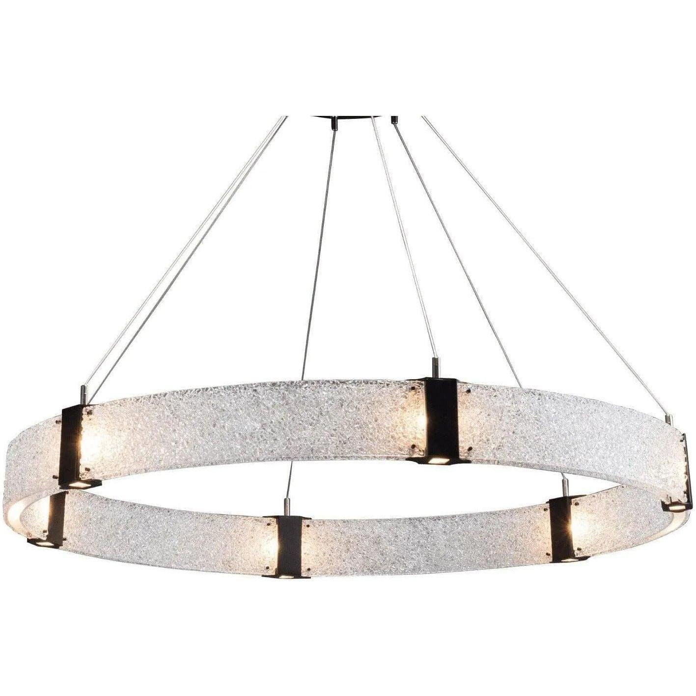 Hammerton Studio - Parallel Ring Chandelier, 48-Inch - CHB0042-48-MB-CR-CA1-L1 - Canada Light Shop