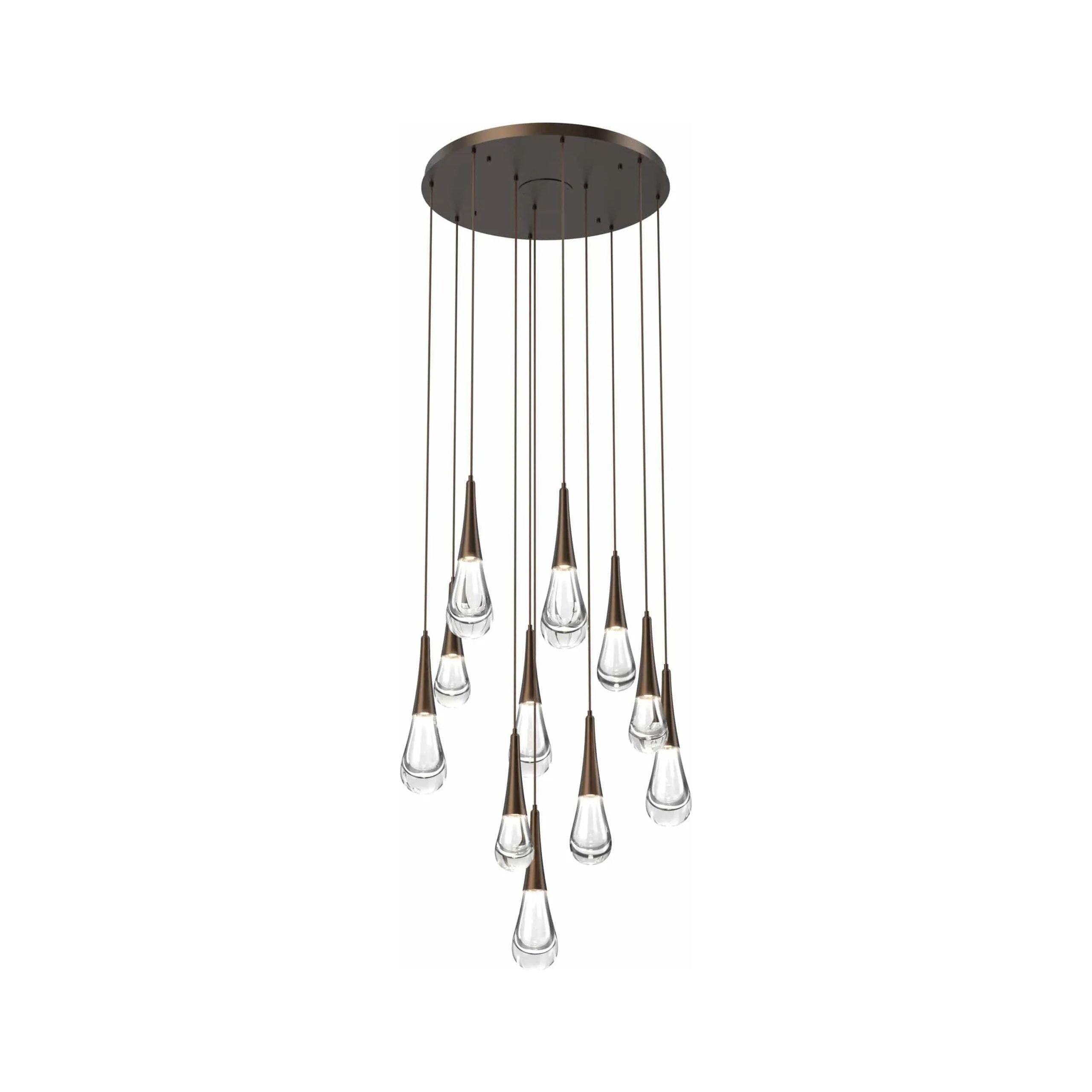 Hammerton Studio - Raindrop Round Multi-Port - CHB0078-03-BB-C-C01-L1 - Canada Light Shop