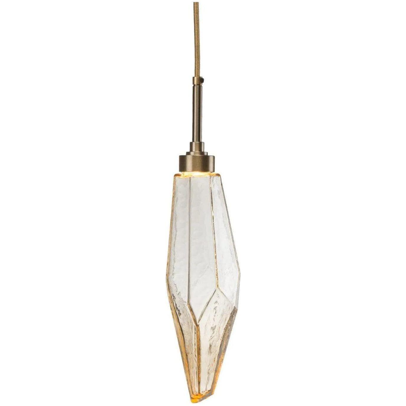 Hammerton Studio - Rock Crystal Pendant, 17-Inch - LAB0050-17-HB-CA-C01-L1 - Canada Light Shop
