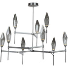 Hammerton Studio - Rock Crystal Round Belvedere Chandelier, 54-Inch - CHB0050-54-GM-CS-001-L1 - Canada Light Shop