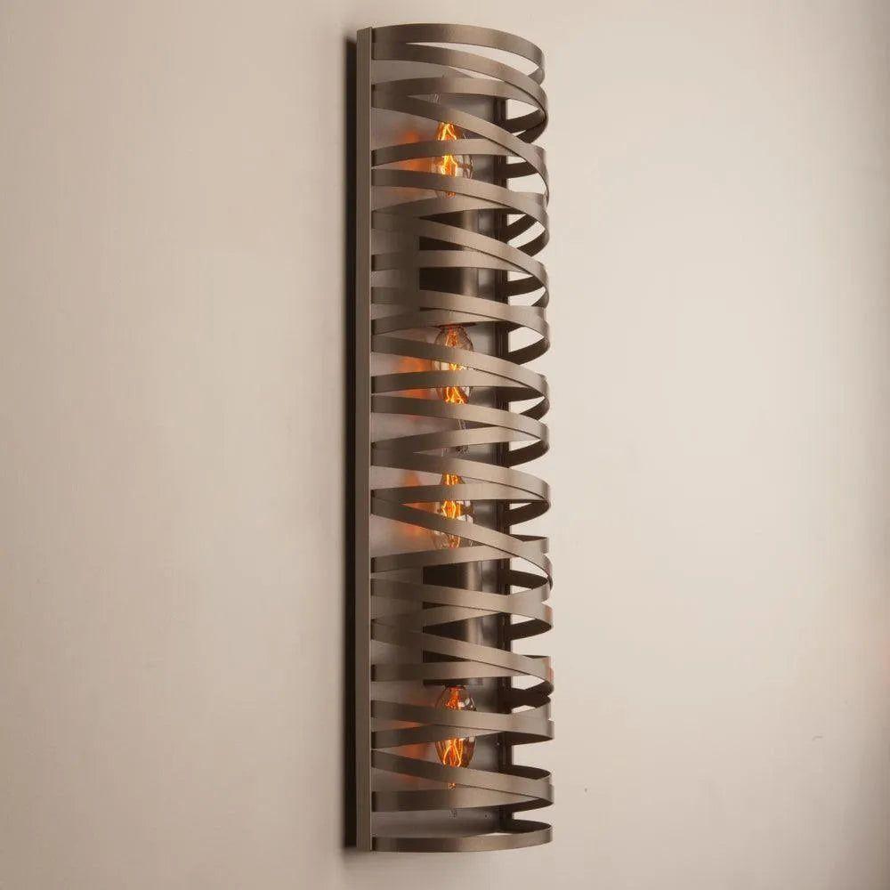 Hammerton Studio - Tempest Cover Sconce, -inch - CSB0013-24-FB-0-E2 - Canada Light Shop