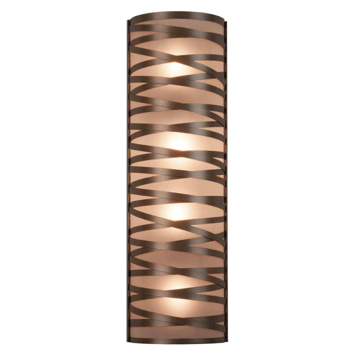 Hammerton Studio - Tempest Cover Sconce, -inch - CSB0013-24-FB-F-E2 - Canada Light Shop