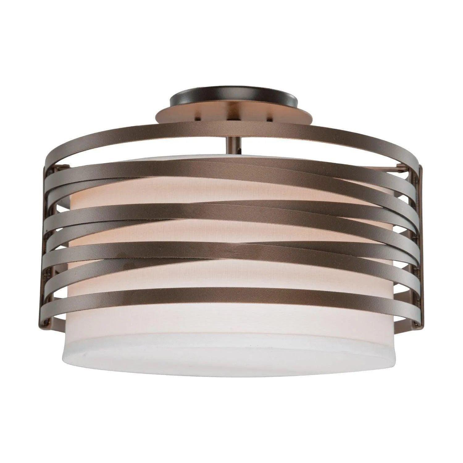 Hammerton Studio - Tempest Semi Flush - CLB0013-14-FB-SH-E2 - Canada Light Shop