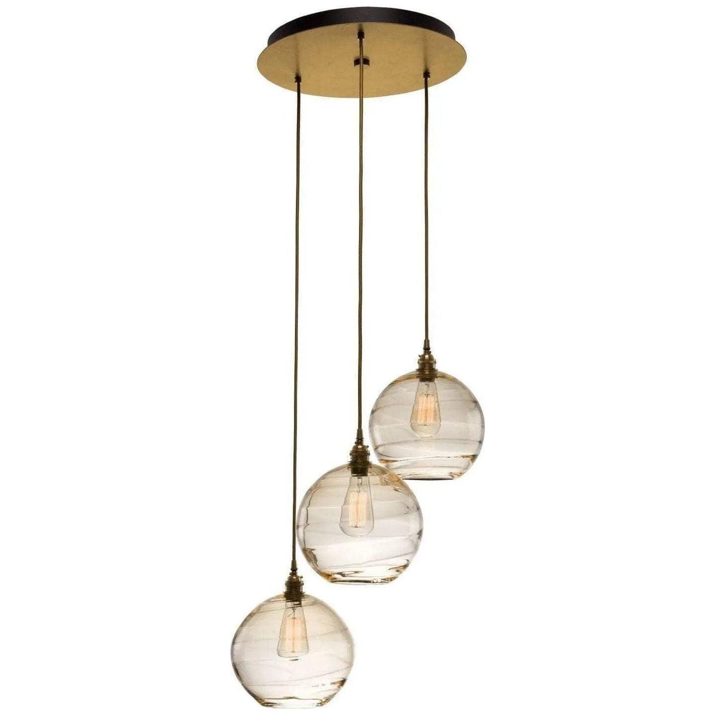 Hammerton Studio - Terra Round Multi-Port, 3-Light - CHB0047-03-GB-OA-C01-E2 - Canada Light Shop