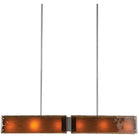 Hammerton Studio - Textured Glass LED Linear Suspension, 44-Inch - PLB0044-44-BS-BG-001-L1 - Canada Light Shop