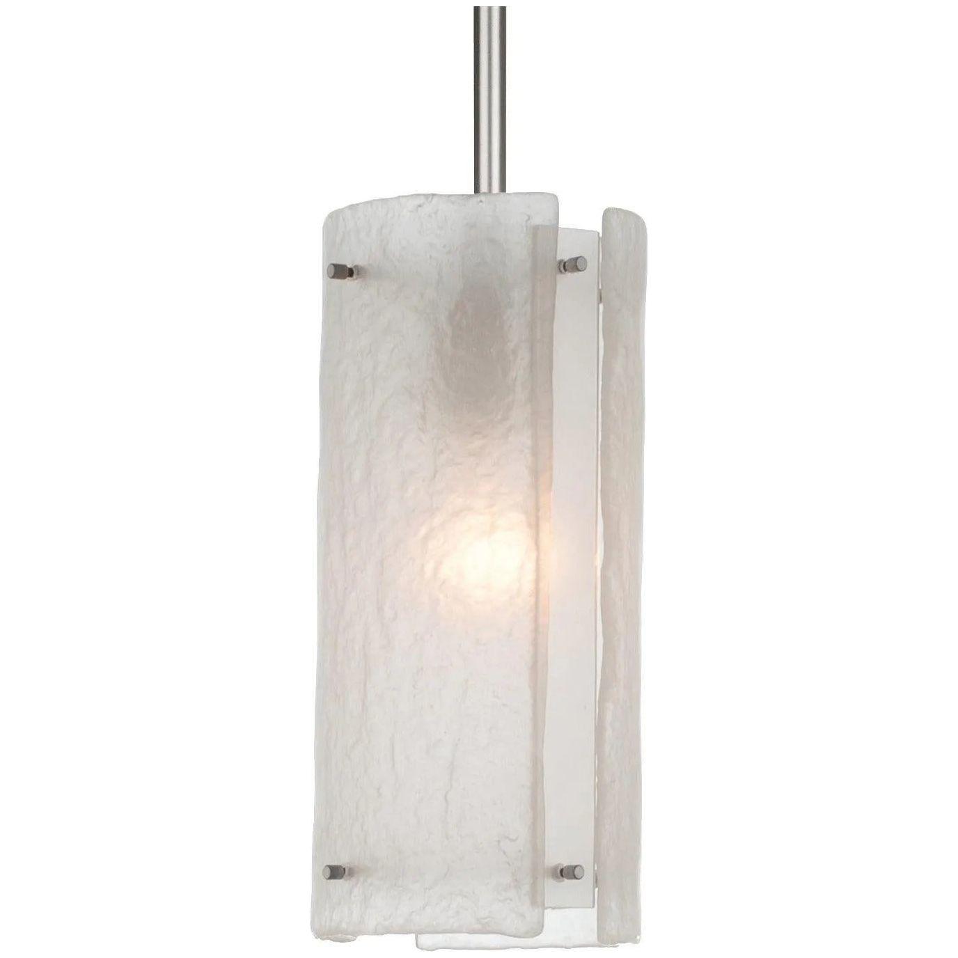Hammerton Studio - Textured Glass Pendant, 12-Inch - LAB0044-12-BS-FG-001-E2 - Canada Light Shop