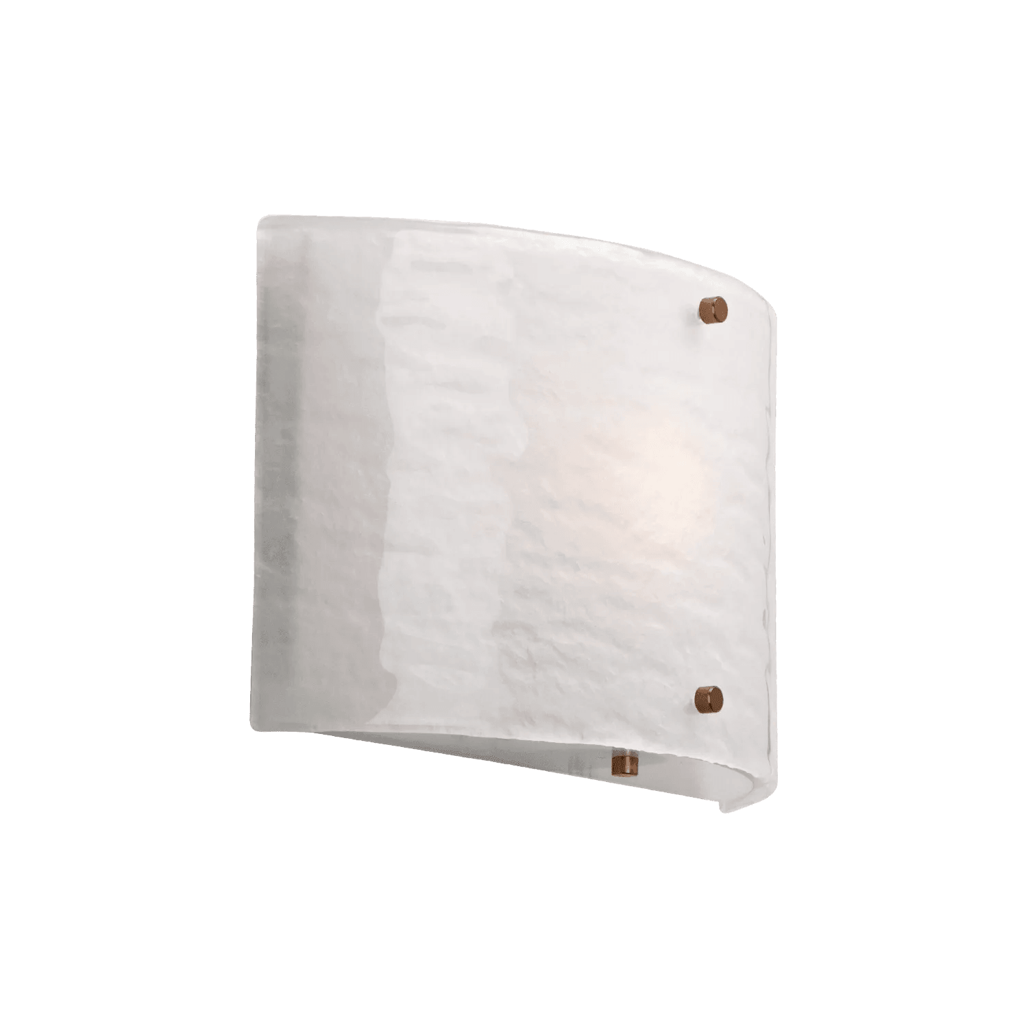Hammerton Studio - Textured Glass Round Cover Sconce - CSB0044-0A-RB-FG-E2 - Canada Light Shop