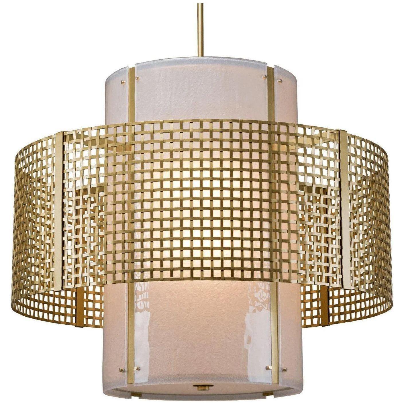 Hammerton Studio - Tweed Double Drum, 38-Inch - CHB0037-2B-GB-FG-001-E2 - Canada Light Shop