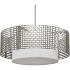 Hammerton Studio - Tweed Drum with Linen Shade, 36-Inch - CHB0037-36-BS-SH-001-E2 - Canada Light Shop
