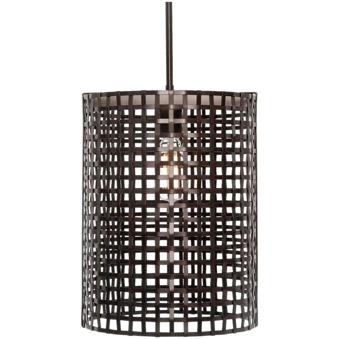 Hammerton Studio - Tweed Oversized Pendant, 16-Inch - LAB0037-16-FB-0-001-E2 - Canada Light Shop