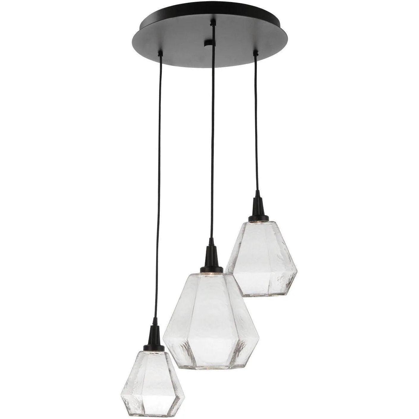 Hammerton Studio - Two Tier Blossom Ring Chandelier, 50-Inch - CHB0059-2B-BS-BC-CA1-L1 - Canada Light Shop