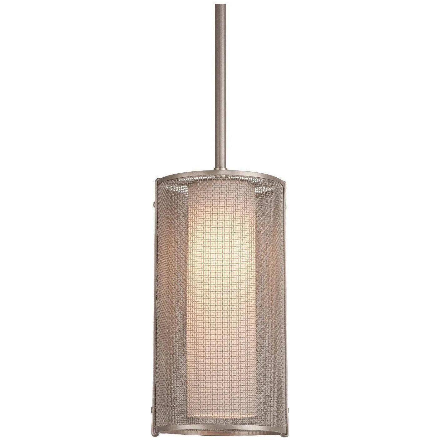 Hammerton Studio - Uptown Mesh Pendant, 11-Inch - LAB0019-11-BS-F-001-E2 - Canada Light Shop