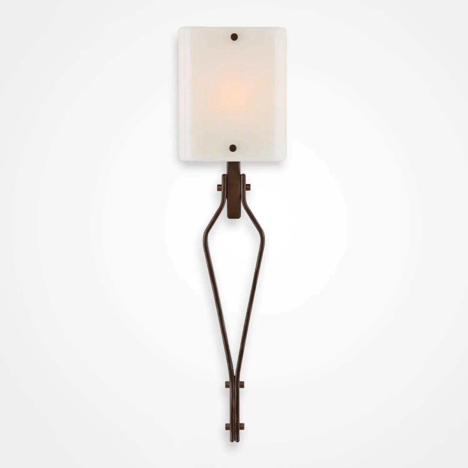 Hammerton Studio - Urban Loft Angle Cover Sconce - CSB0026-0A-RB-IW-E2 - Canada Light Shop