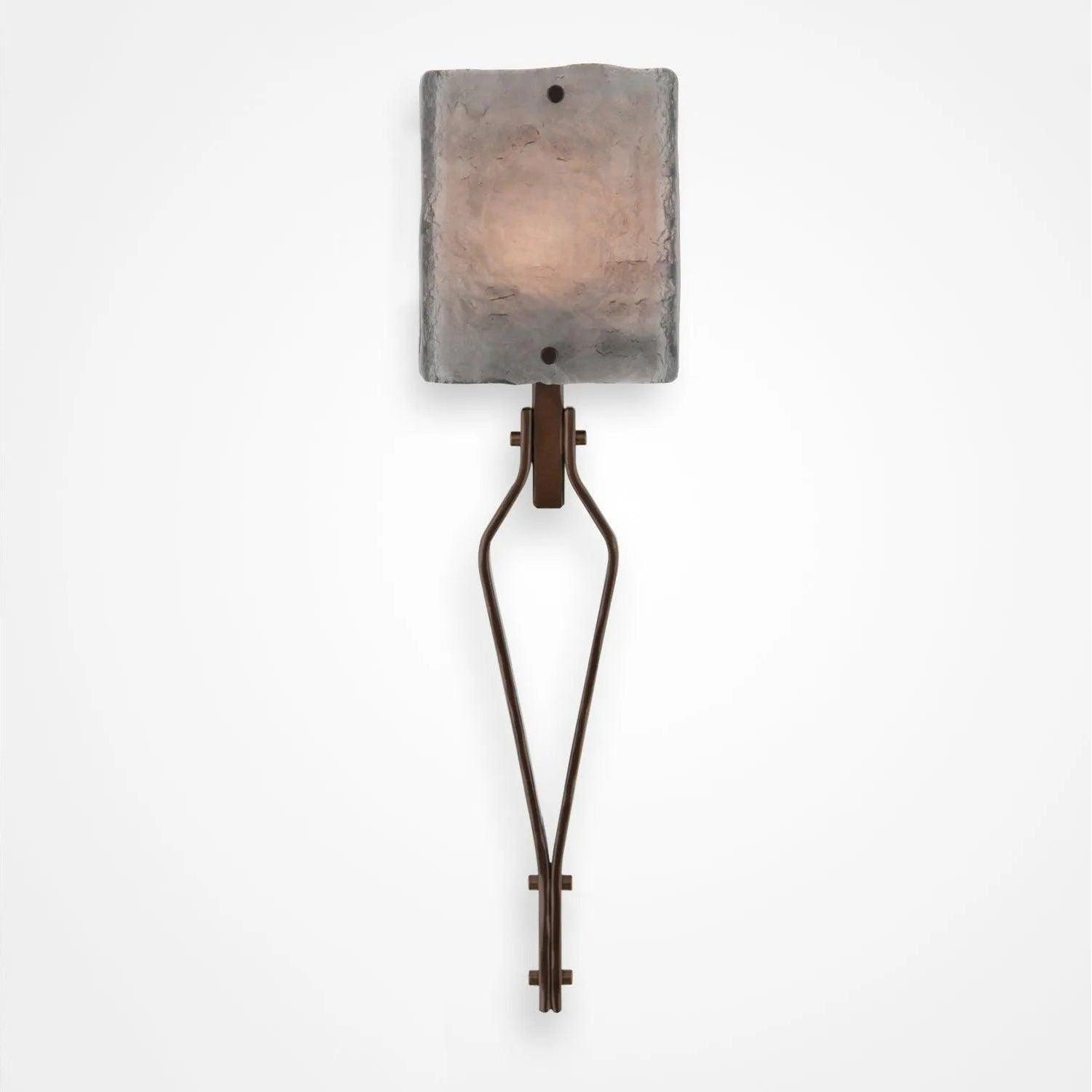 Hammerton Studio - Urban Loft Angle Cover Sconce - CSB0026-0A-RB-SG-E2 - Canada Light Shop