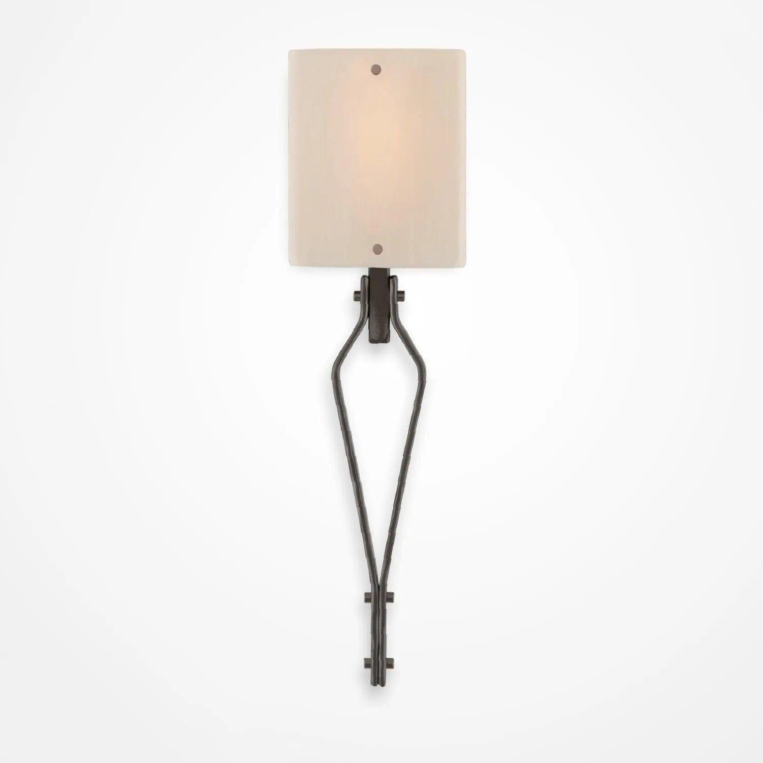 Hammerton Studio - Urban Loft Angle Cover Sconce - CSB0026-0A-SN-IW-E2 - Canada Light Shop