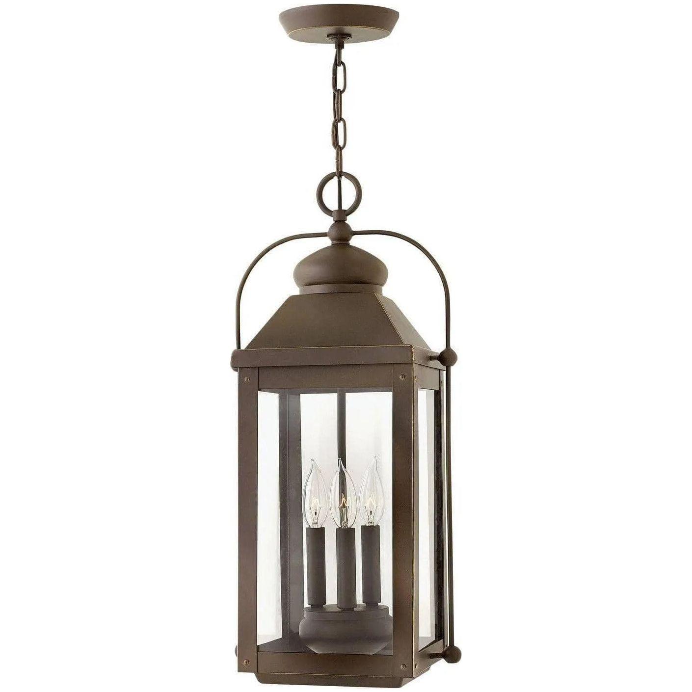 Hinkley Lighting - Anchorage 11-Inch Outdoor Hanging Lantern - 1852LZ - Canada Light Shop