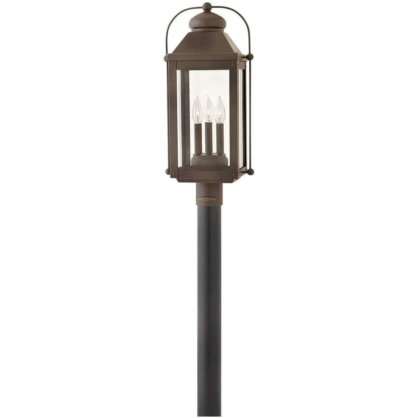 Hinkley Lighting - Anchorage 25-Inch Outdoor Post Mount - 1851LZ - Canada Light Shop