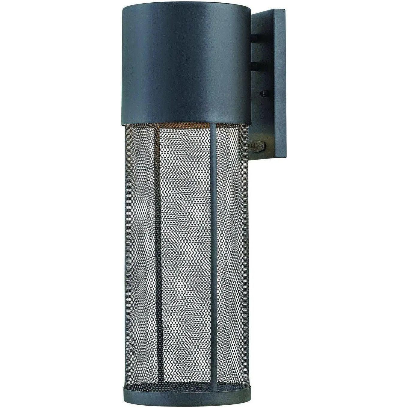 Hinkley Lighting - Aria 22-Inch Outdoor Wall Mount - 2305BK-LED - Canada Light Shop