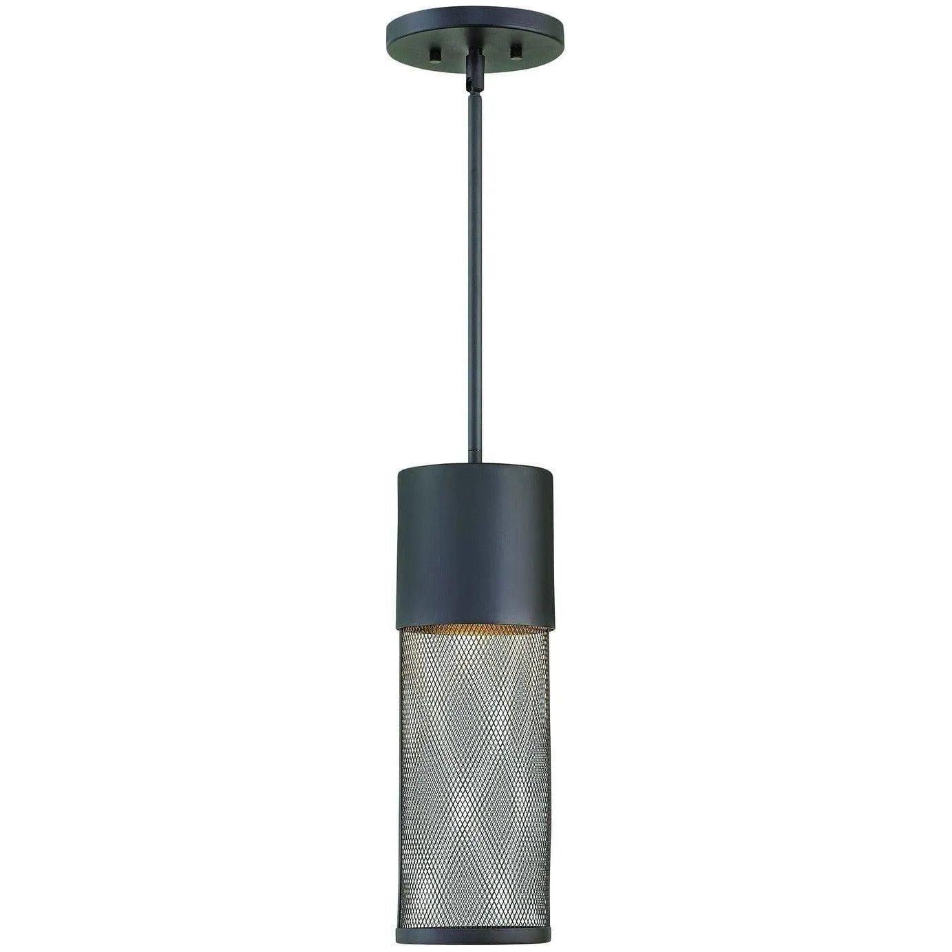 Hinkley Lighting - Aria 5-Inch Outdoor Hanging Lantern - 2302BK-LED - Canada Light Shop