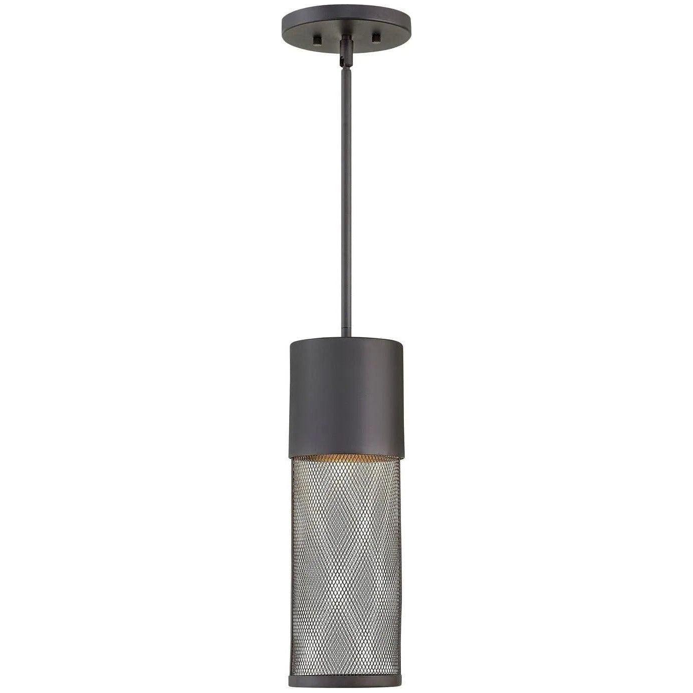 Hinkley Lighting - Aria 5-Inch Outdoor Hanging Lantern - 2302BK - Canada Light Shop