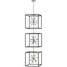 Hinkley Lighting - Aros 83-Inch Three Tier Pendant - 46318BLK-PN - Canada Light Shop