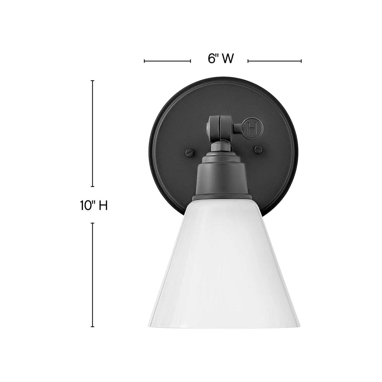 Hinkley Lighting - Arti Vanity - 51180BK - Canada Light Shop