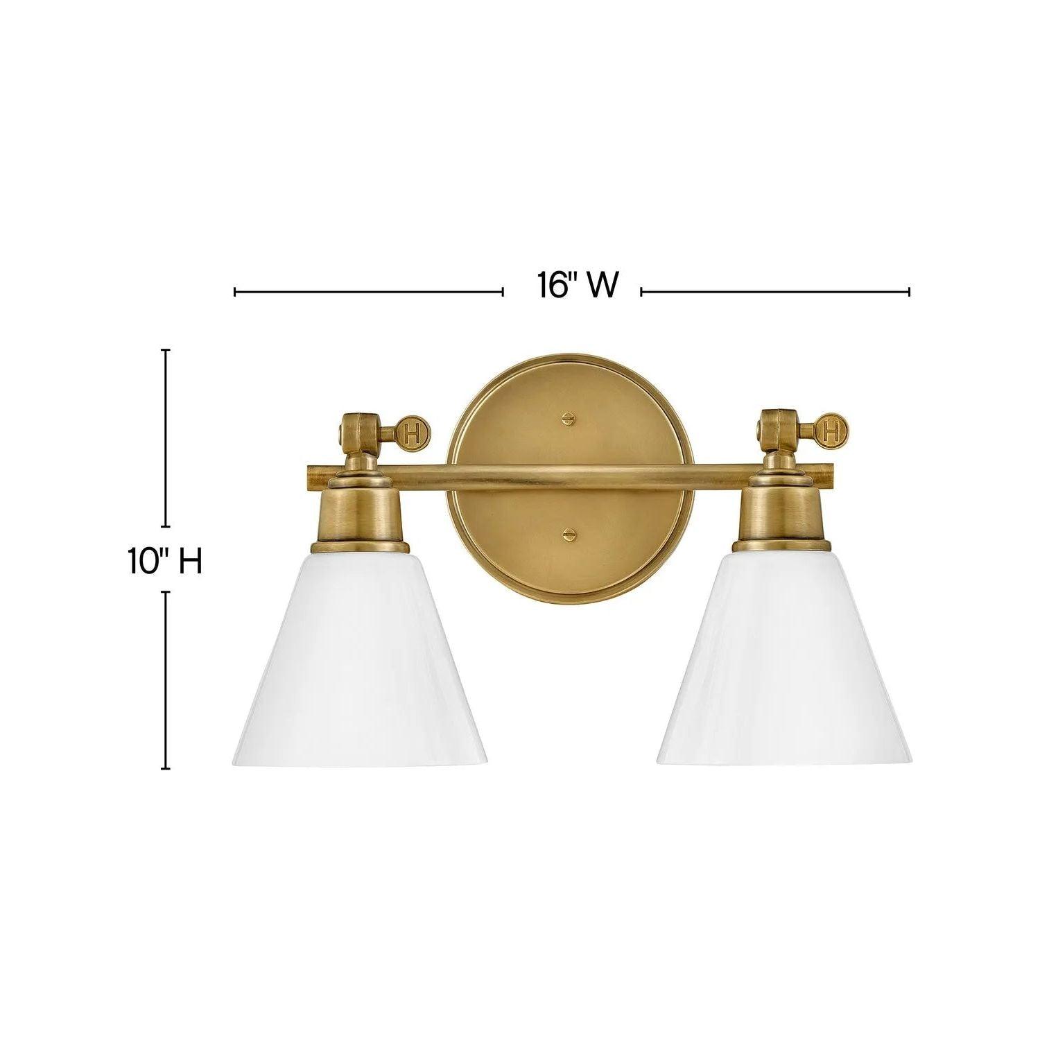 Hinkley Lighting - Arti Vanity - 51180BK - Canada Light Shop