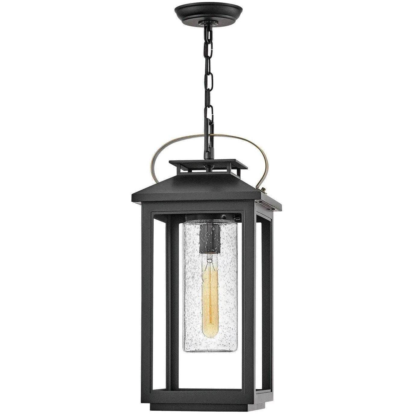 Hinkley Lighting - Atwater 9-Inch Outdoor Hanging Lantern - 1162BK - Canada Light Shop