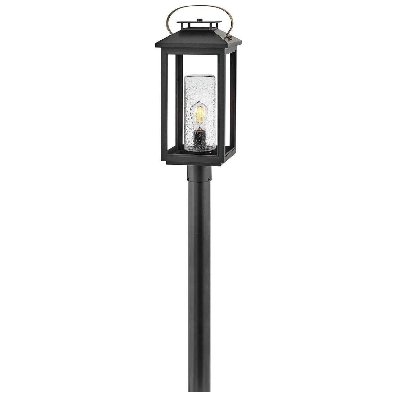 Hinkley Lighting - Atwater LED Post Top or Pier Mount Lantern - 1161BK-LV - Canada Light Shop