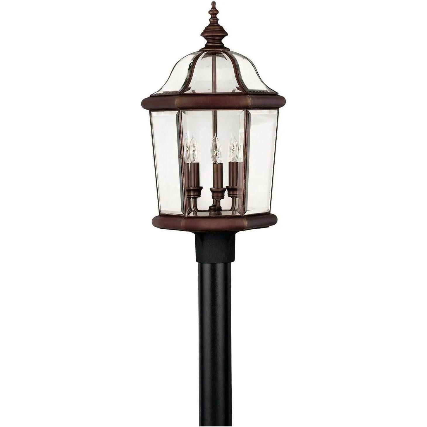 Hinkley Lighting - Augusta 24-Inch Outdoor Post Mount - 2451CB - Canada Light Shop