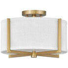 Hinkley Lighting - Axis 14-Inch Semi-Flush Mount - 41706HB - Canada Light Shop
