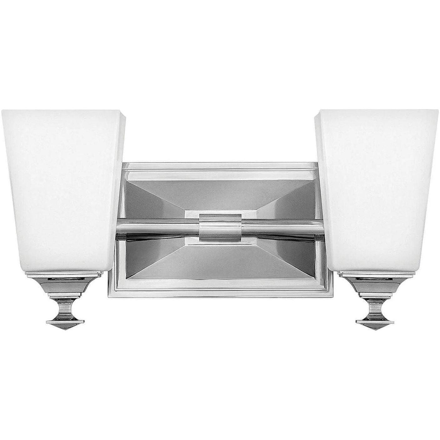 Hinkley Lighting - Baldwin 13-Inch Two Light Bath - 56672PN - Canada Light Shop