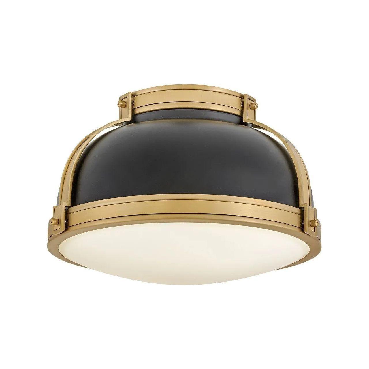 Hinkley Lighting - Barton LED Flush Mount - 46351BK-LCB - Canada Light Shop