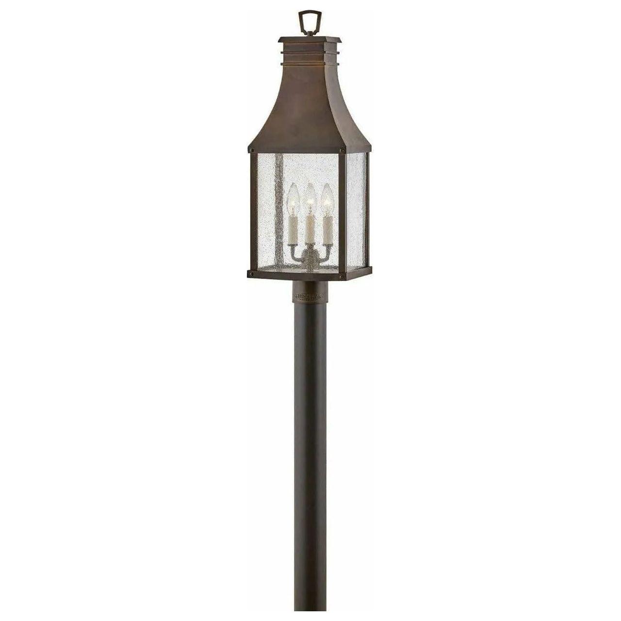 Hinkley Lighting - Beacon Post Top or Pier Mount - 17461BLC - Canada Light Shop