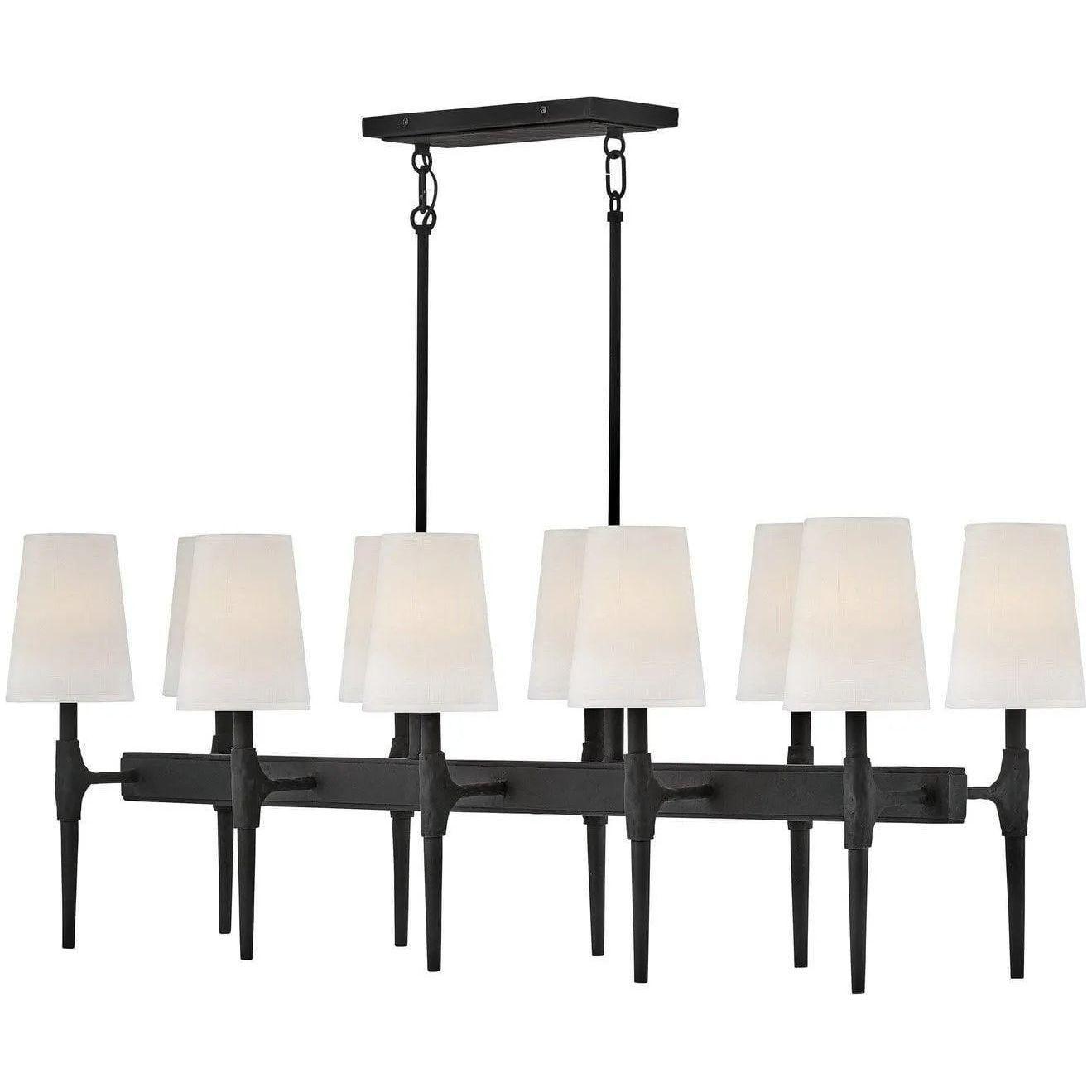 Hinkley Lighting - Beaumont 48-Inch Linear Suspension - 4469BK - Canada Light Shop