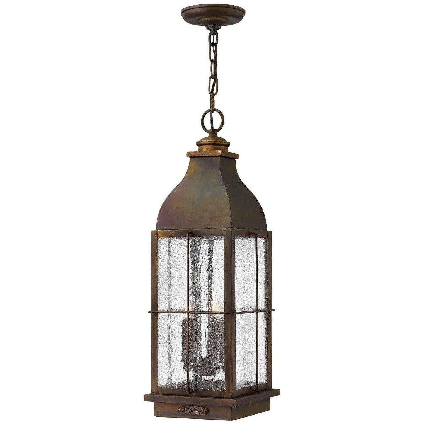 Hinkley Lighting - Bingham 8-Inch Outdoor Hanging Lantern - 2042SN - Canada Light Shop