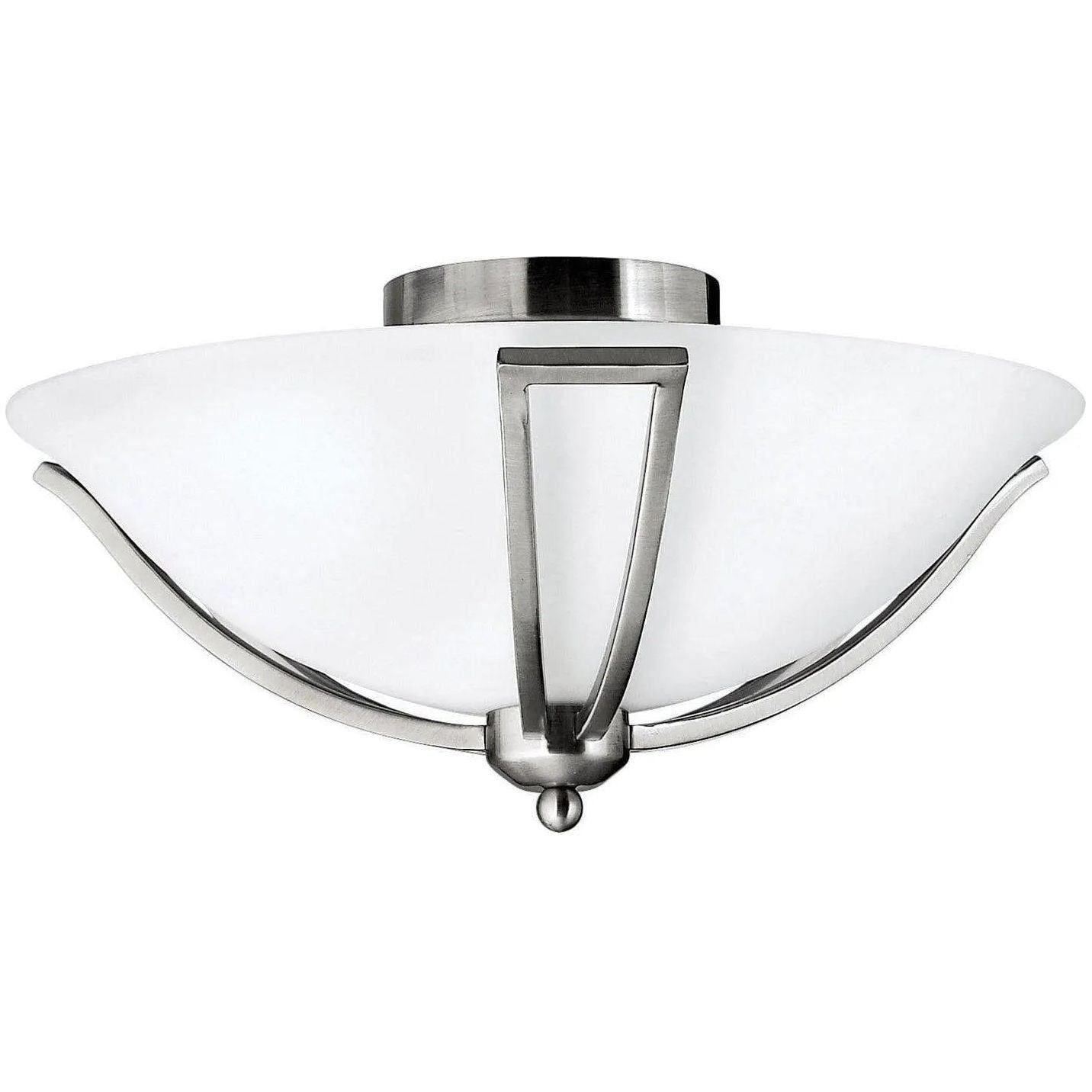 Hinkley Lighting - Bolla 16-Inch Semi-Flush Mount - 4660BN - Canada Light Shop
