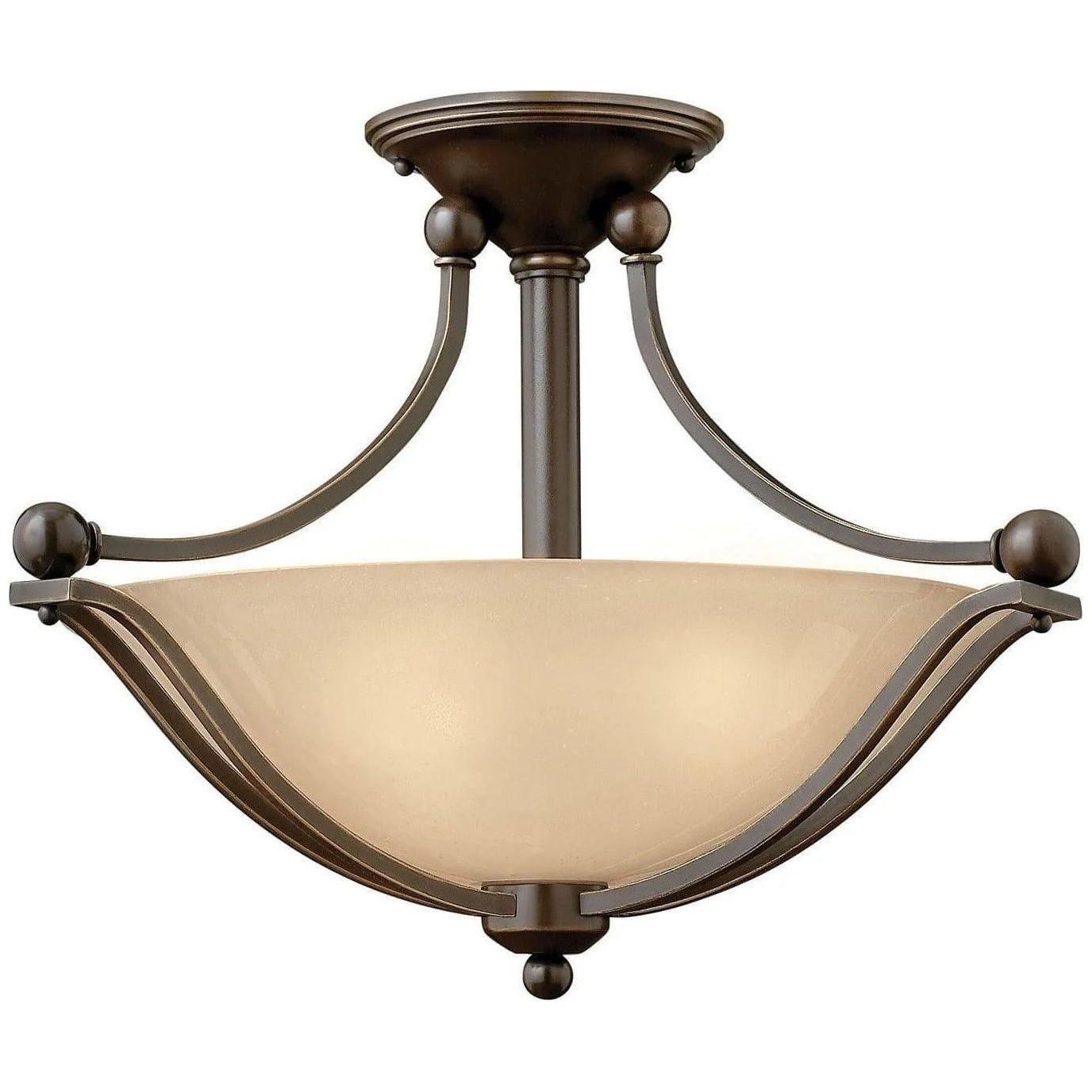 Hinkley Lighting - Bolla 19-Inch Semi-Flush Mount - 4651OB - Canada Light Shop