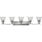 Hinkley Lighting - Bolla 45-Inch Five Light Bath - 5895BN-CL - Canada Light Shop