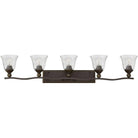 Hinkley Lighting - Bolla 45-Inch Five Light Bath - 5895OB-CL - Canada Light Shop