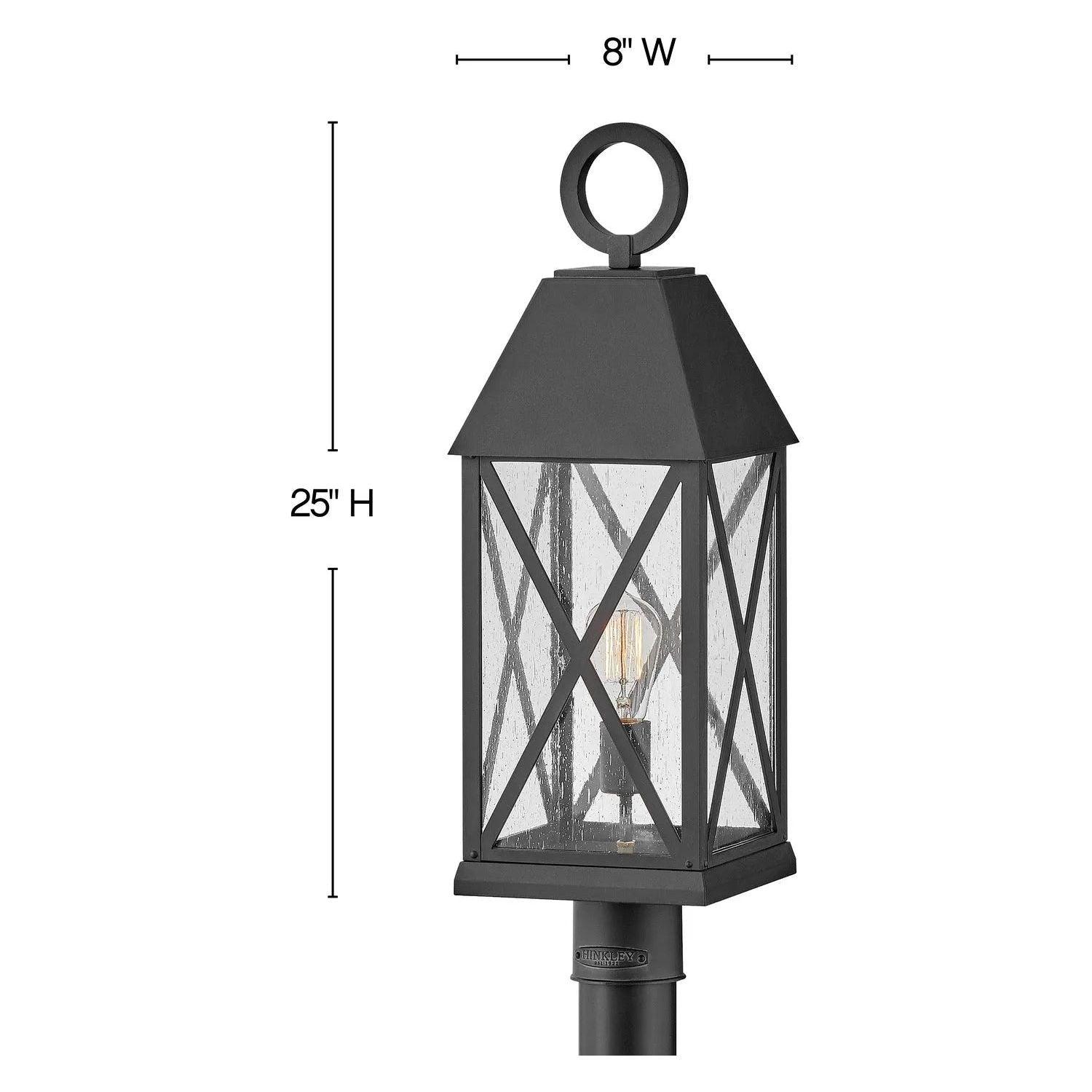 Hinkley Lighting - Briar Post Top or Pier Mount Lantern - 23301MB - Canada Light Shop