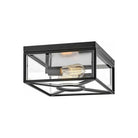 Hinkley Lighting - Brixton Flush Mount - 18373BK - Canada Light Shop