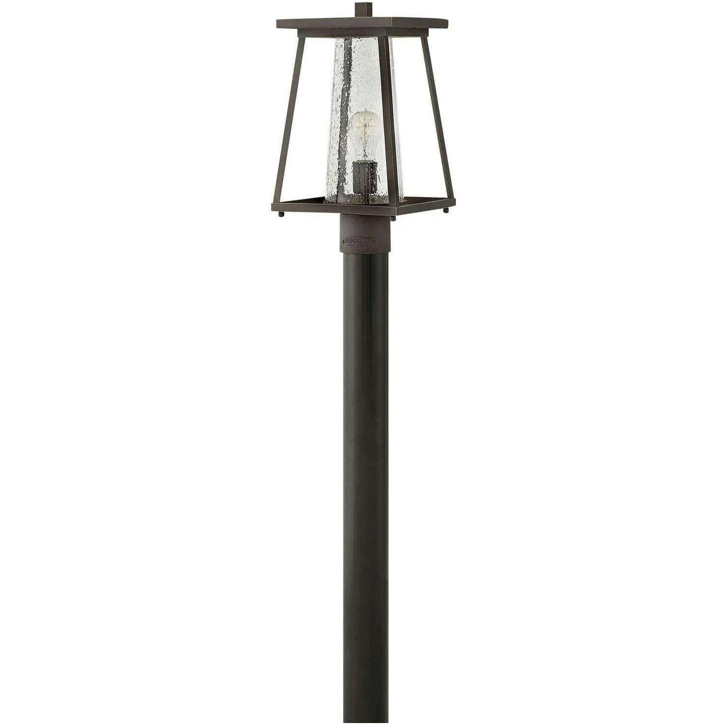 Hinkley Lighting - Burke 16-Inch Outdoor Post Mount - 2791OZ-CL - Canada Light Shop