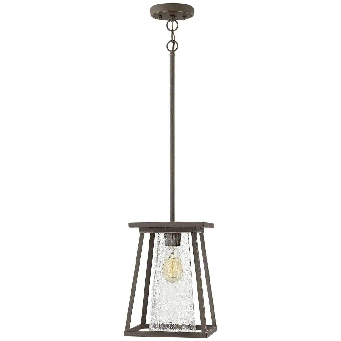 Hinkley Lighting - Burke 9-Inch Outdoor Hanging Lantern - 2792OZ-CL - Canada Light Shop