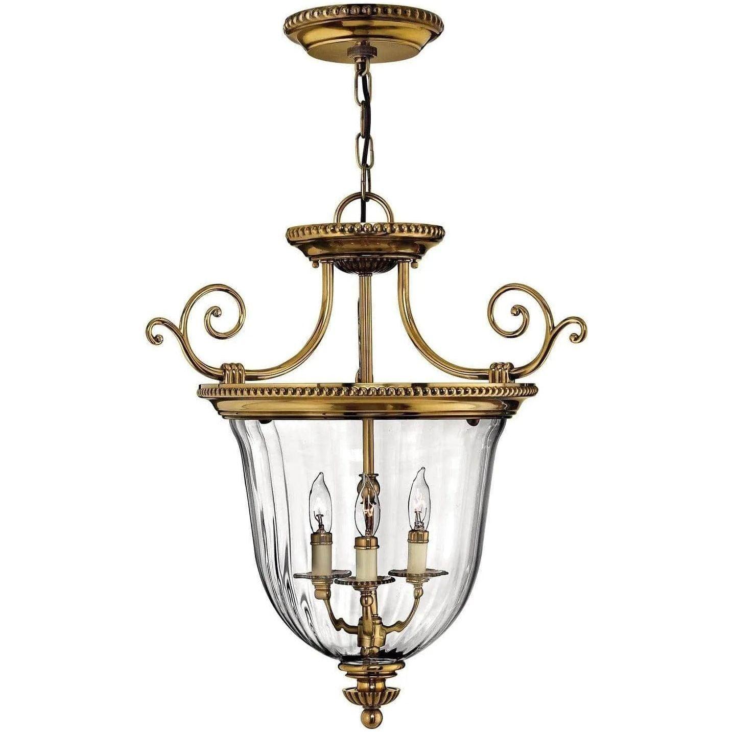 Hinkley Lighting - Cambridge 21-Inch Foyer Pendant - 3613BB - Canada Light Shop