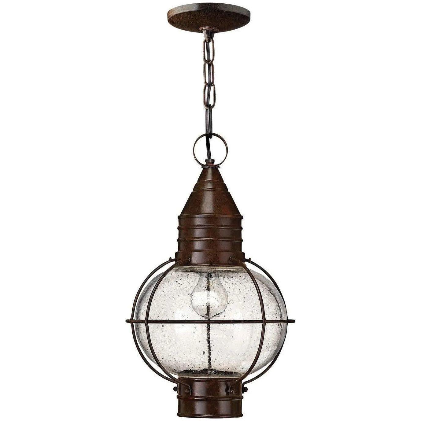 Hinkley Lighting - Cape Cod 11-Inch Outdoor Hanging Lantern - 2202SZ - Canada Light Shop