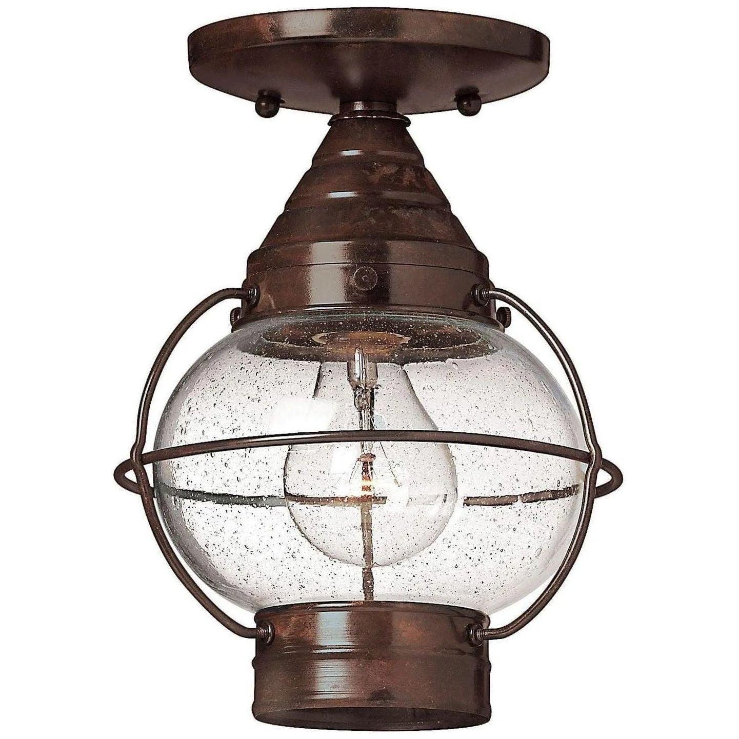 Hinkley Lighting - Cape Cod 7-Inch Outdoor Flush Mount - 2203SZ - Canada Light Shop